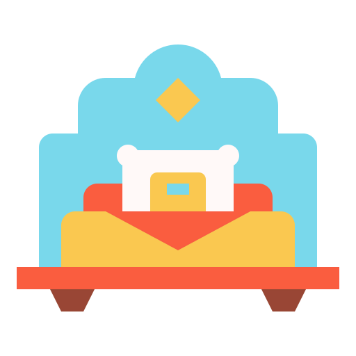 Single bed icon