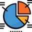 Pie chart icon 64x64