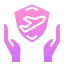 Travel insurance icon 64x64