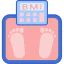 Bathroom scale Symbol 64x64