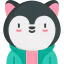 Siberian husky icon 64x64