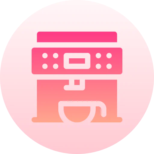 Coffee machine icon