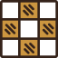 Chess board Symbol 64x64