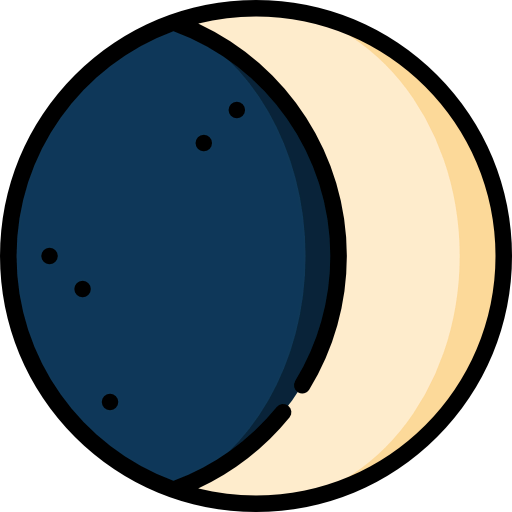 Moon phase icon