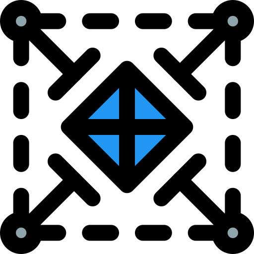 Top view icon