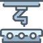 Robot arm icon 64x64
