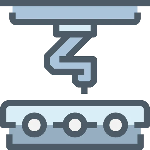 Robot arm icon