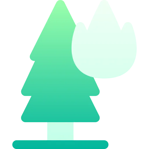 Forest fire icon