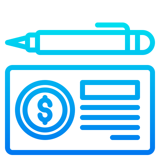 Cheque icon
