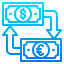 Money exchange icon 64x64