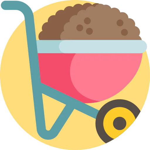 Wheelbarrow icon