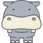 Hippopotamus icon 64x64