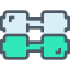 Dumbbell icon 64x64