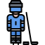 Hockey player icon 64x64
