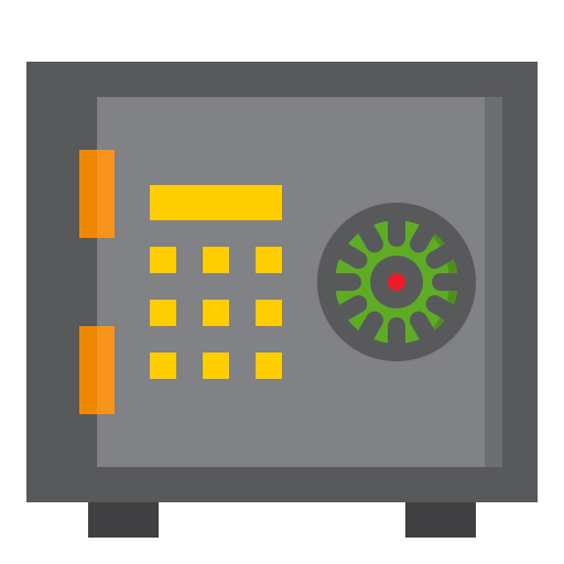 Safe box icon