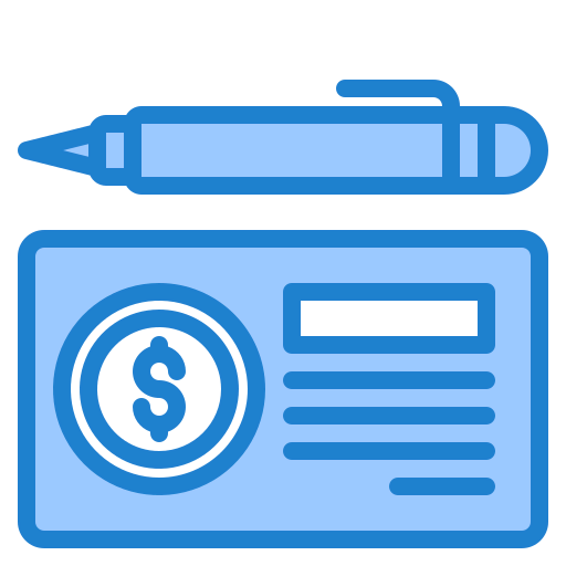 Cheque icon