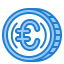Euro coin icon 64x64