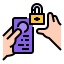 Data security icon 64x64