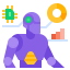 Artificial intelligence icon 64x64