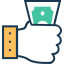 Money bag icon 64x64
