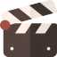 Clapperboard icon 64x64
