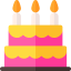 Birthday cake icon 64x64