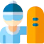 Snowboarder icon 64x64