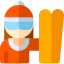 Skier icon 64x64
