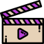 Clapperboard icon 64x64