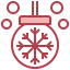 Christmas ball icon 64x64