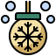 Christmas ball icon 64x64