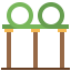 Roller coaster icon 64x64
