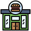 Burger bar icon 64x64
