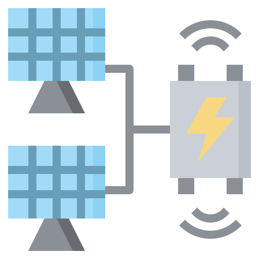 Solar panel icon