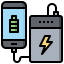 Power bank アイコン 64x64