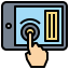 Touch screen phone Ikona 64x64