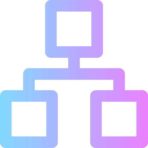 Hierarchical structure icon