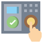 Fingerprint scan icon 64x64