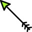 Diagonal arrow Ikona 64x64