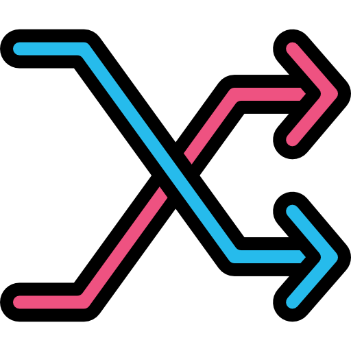 Shuffle icon