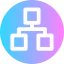 Hierarchical structure icon 64x64
