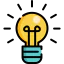 Light bulb icon 64x64