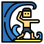Surfboard icon 64x64