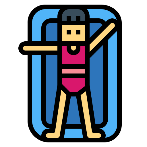 Sunbathing icon