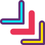 Diagonal arrow icon 64x64