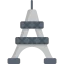 Eiffel tower icon 64x64