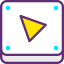 Diagonal arrow icône 64x64