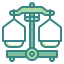 Balance scale icon 64x64