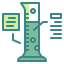 Graduated cylinder icon 64x64