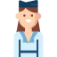 Stewardess icon 64x64